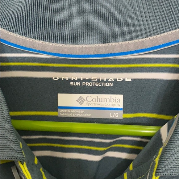 2 Columbia Omni shade polos large - Picture 2 of 6